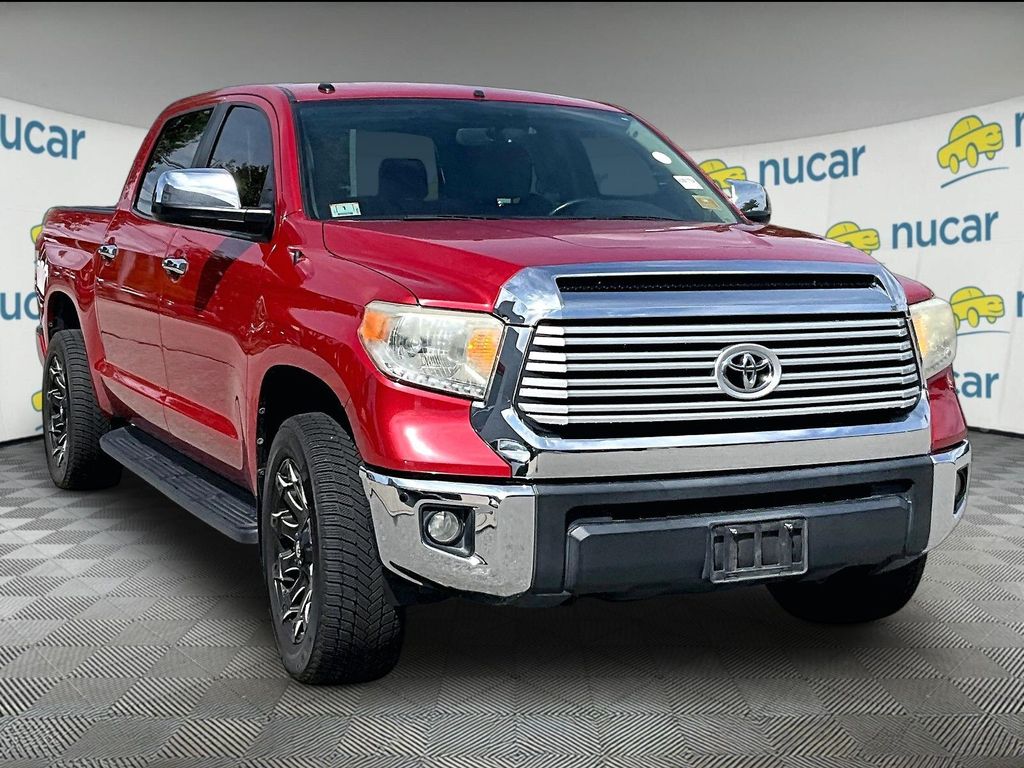 Barcelona Red Metallic 2017 Toyota Tundra Pickup Truck 4X2 6-Speed Automatic Overdrive
