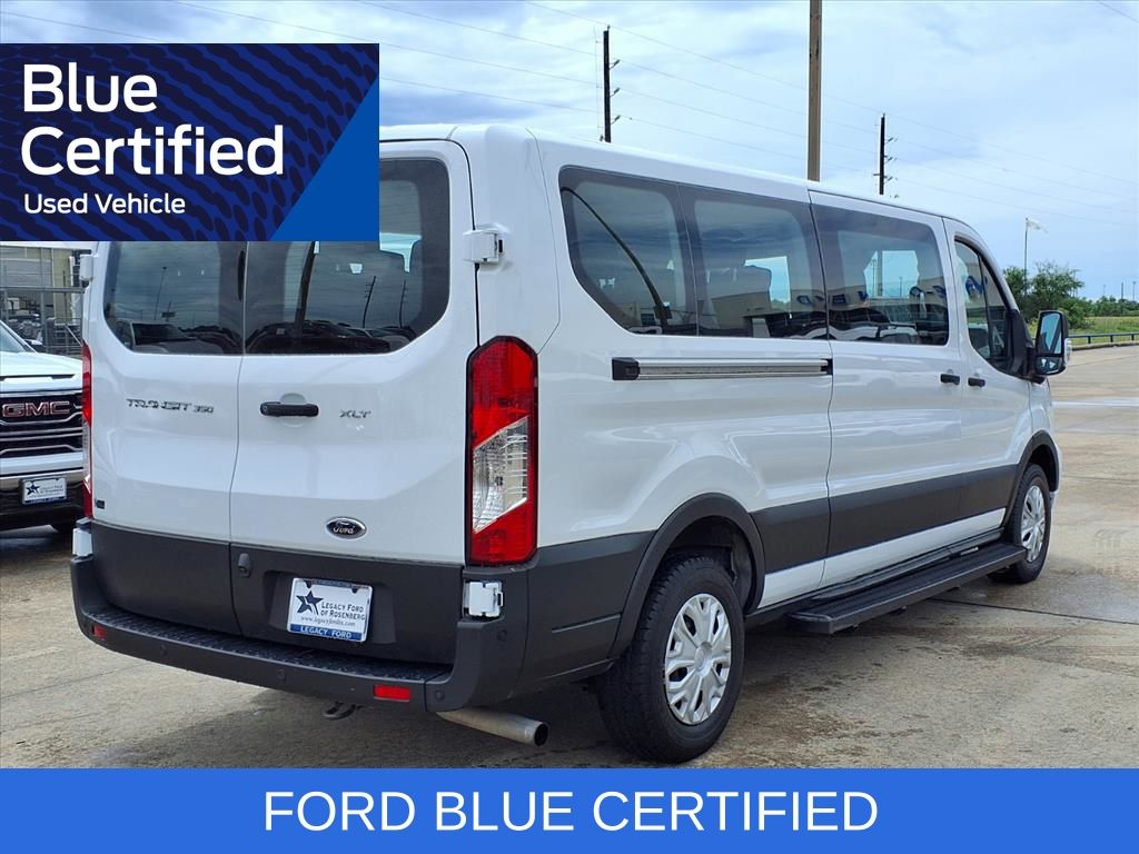 2023 Ford Transit-350 XLT White at North Houston Mitsubishi