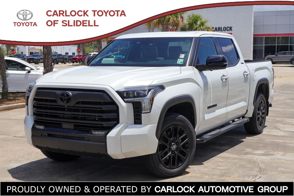 White (Wind Chill Pearl) 2025 Toyota Tundra Pickup Truck Four-Wheel Drive Automatic