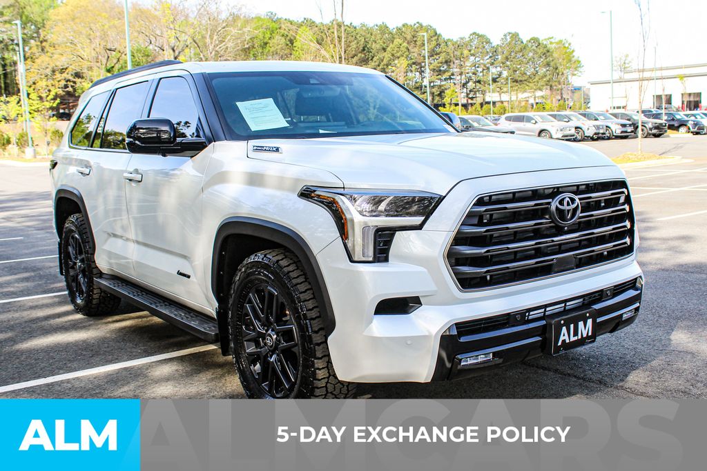 Used 2025 White Toyota Limited image 4