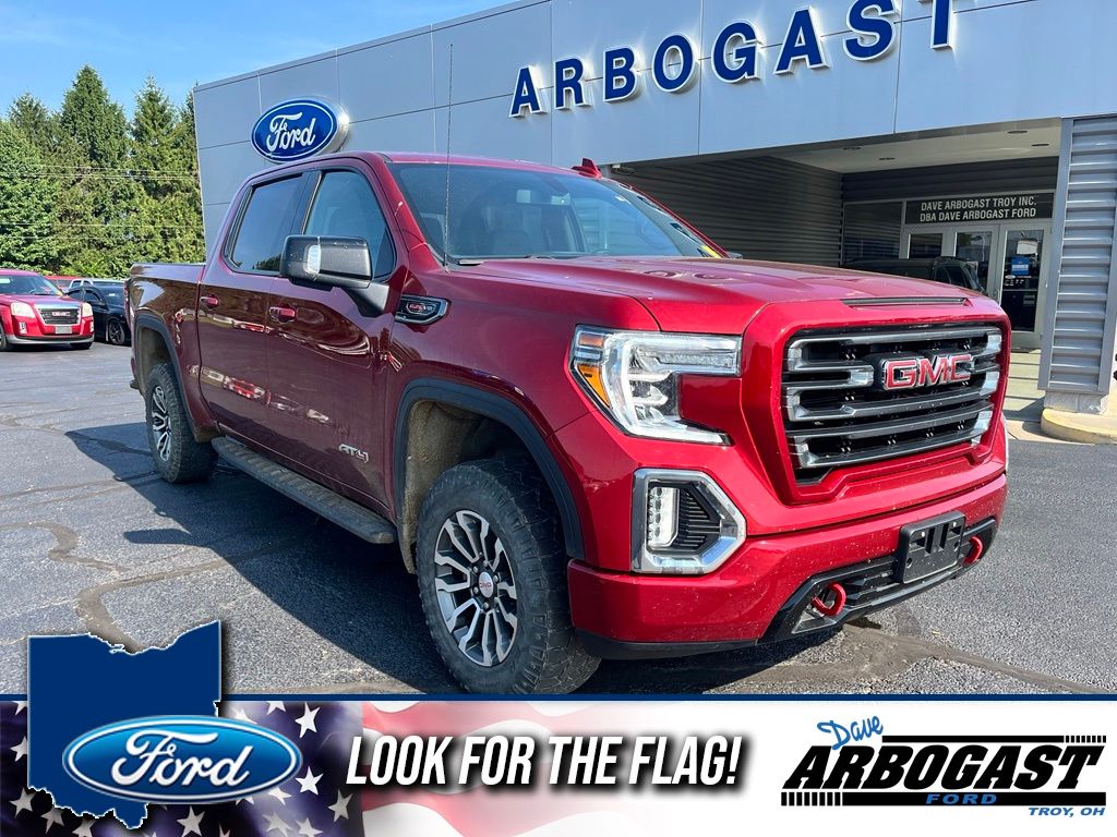Cayenne Red Tintcoat 2021 GMC Sierra 1500 Pickup Truck Four-Wheel Drive Automatic