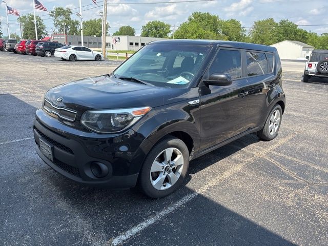 Shadow Black 2018 Kia Soul Wagon Front-Wheel Drive 6-Speed Automatic