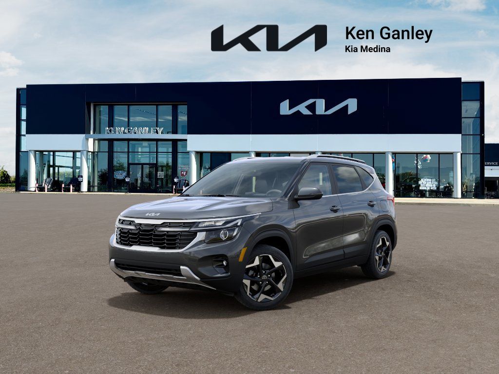 Gravity Gray 2026 Kia Seltos SUV / Crossover Front-Wheel Drive Continuously Variable Transmission