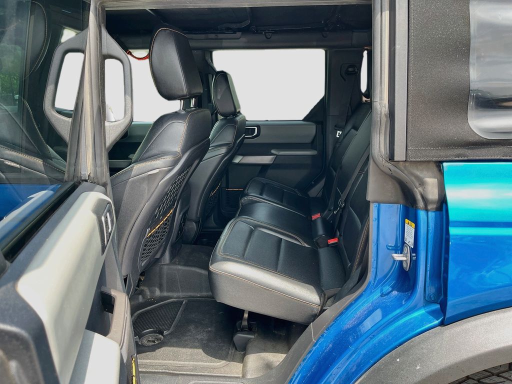 2022 Ford Bronco Badlands Blue at DeMontrond Ford