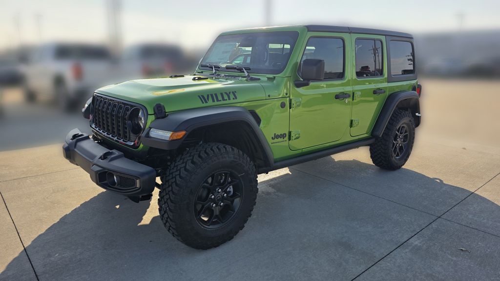 Mojito Clearcoat 2026 Jeep Wrangler SUV / Crossover Four-Wheel Drive 8-Speed Automatic