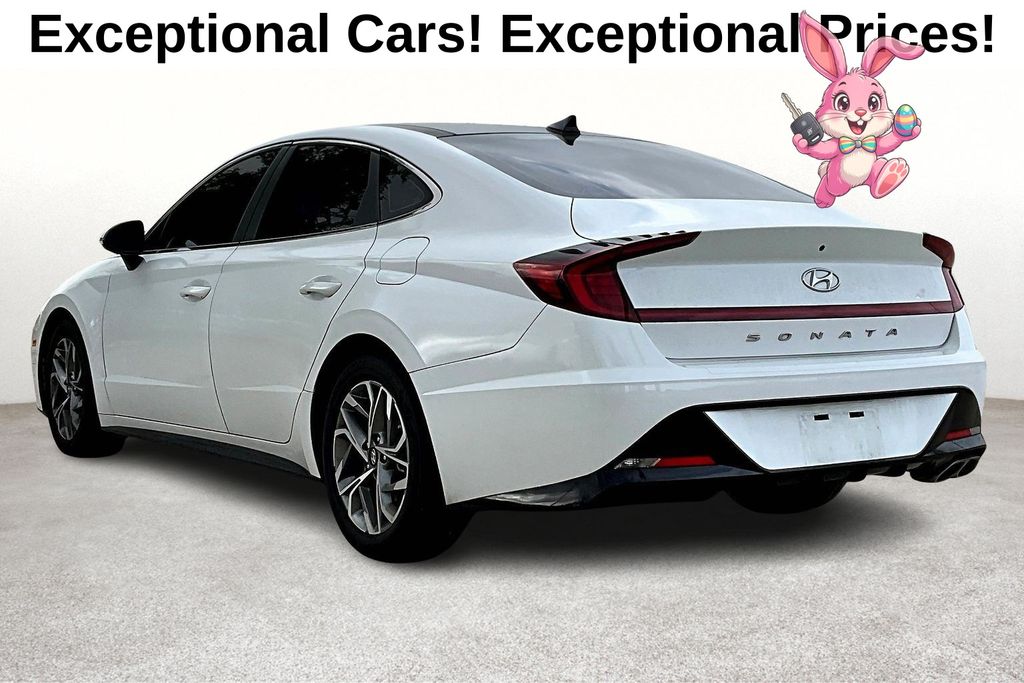 Quartz White 2020 Hyundai Sonata SEL FWD Sedan Front-Wheel Drive 8-Speed Automatic Overdrive