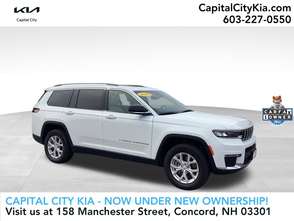 Bright White Clearcoat 2023 Jeep Grand Cherokee L SUV / Crossover Four-Wheel Drive 8-Speed Automatic