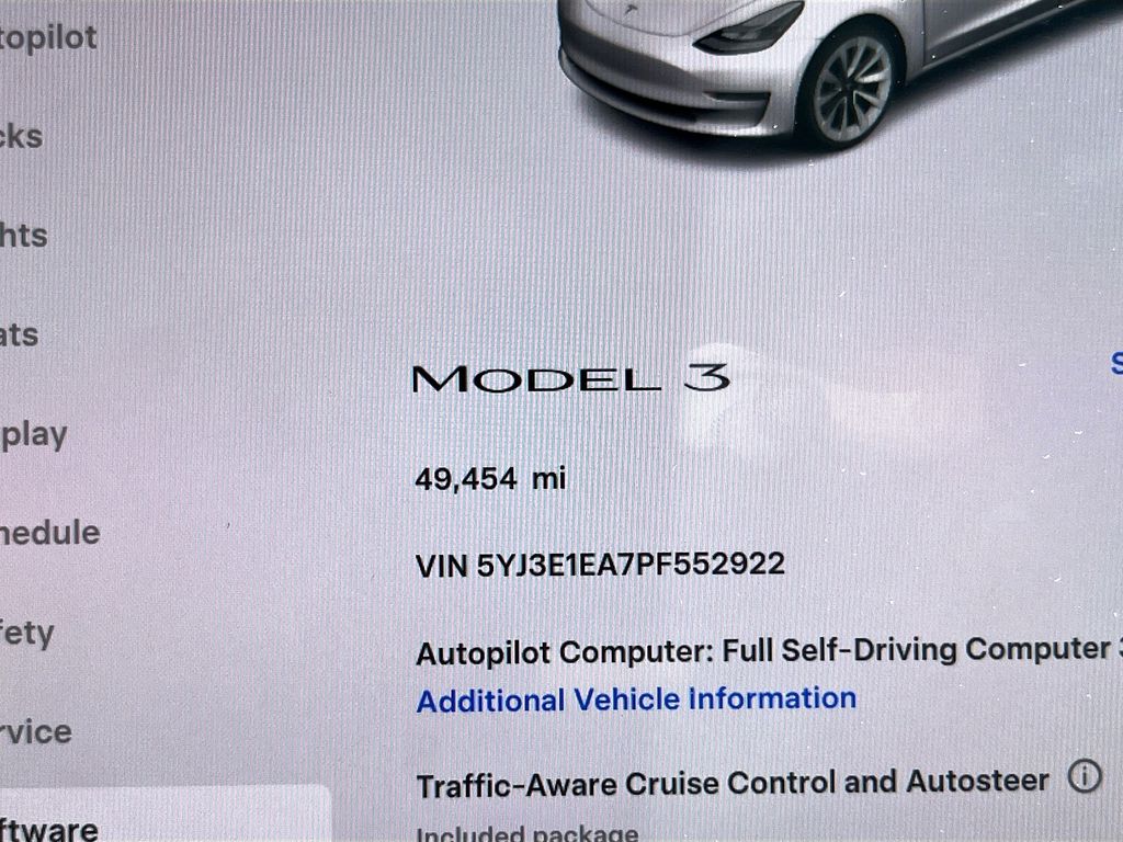2023 Tesla Model 3 Base White at Central Houston Nissan