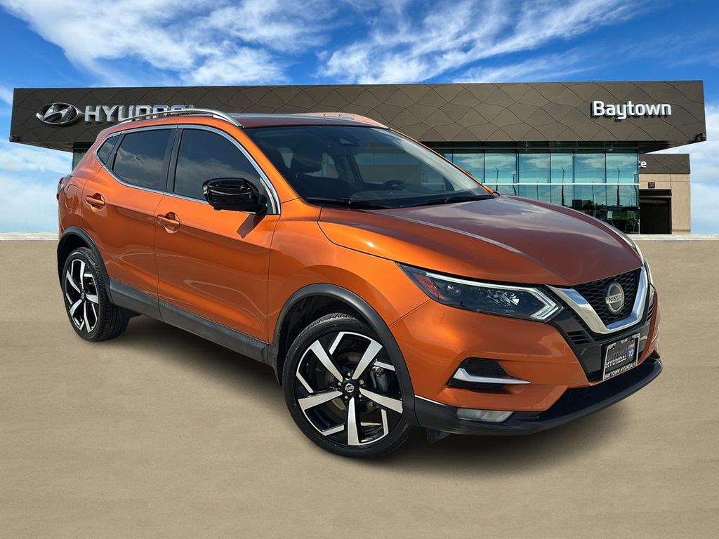 2021 Nissan Rogue Sport SL Orange at Joe Myers Mazda Kia