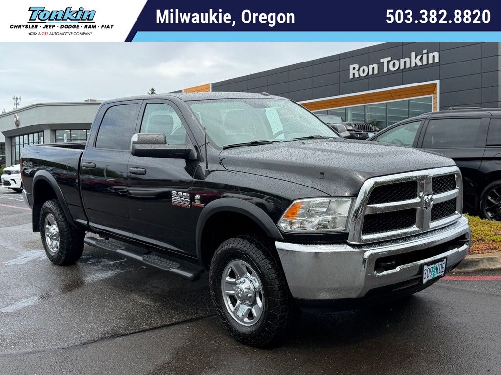 Brilliant Black Crystal Pearlcoat 2017 RAM 2500 Pickup Truck Four-Wheel Drive 6-Speed Automatic