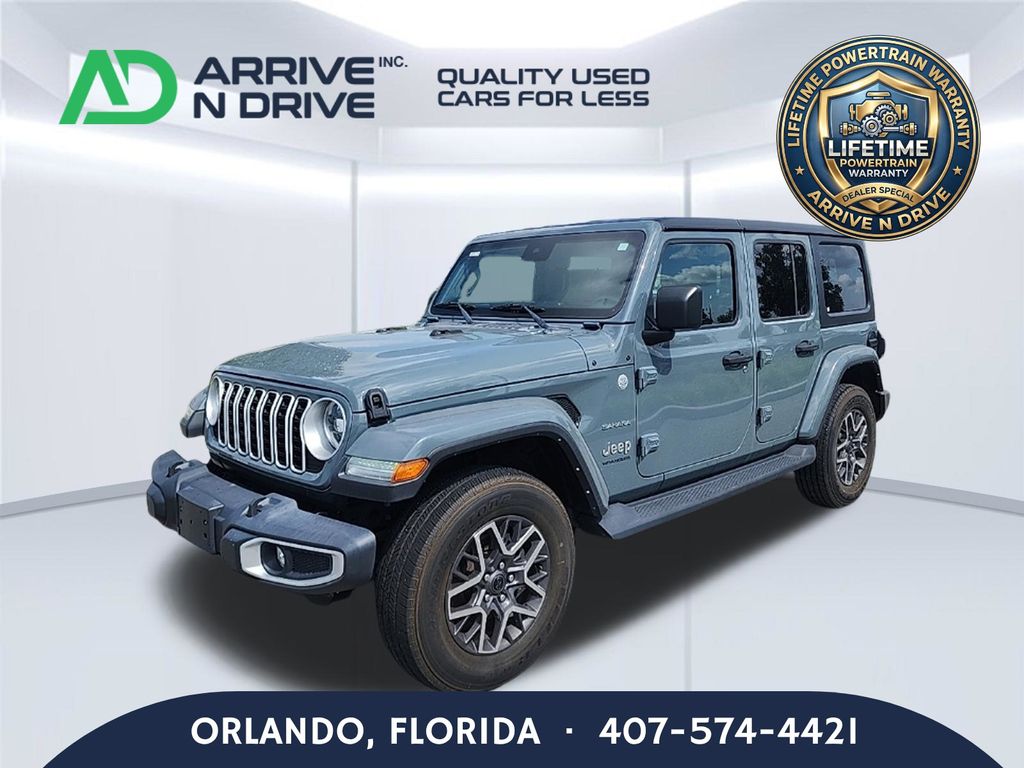 Gray (Granite Crystal Metallic Clearcoat) 2024 Jeep Wrangler SUV / Crossover Four-Wheel Drive 8-Speed Automatic