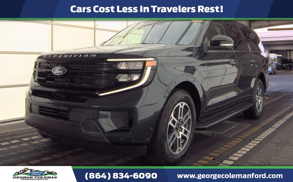 Blue Metallic 2025 Ford Expedition SUV / Crossover Four-Wheel Drive Automatic