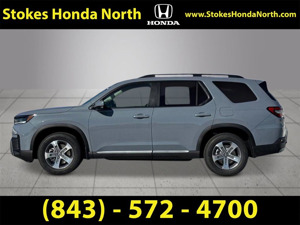 2026 Honda Pilot EX-L Gray at Stokes Honda North