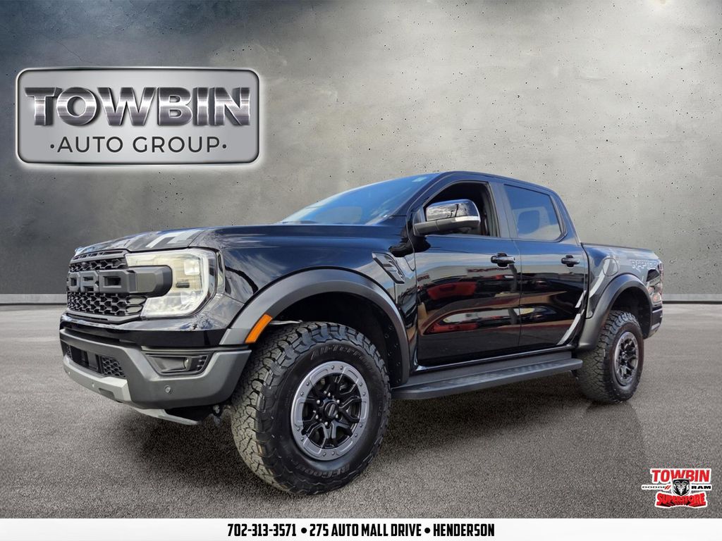 Shadow Black 2025 Ford Ranger Pickup Truck Four-Wheel Drive Automatic