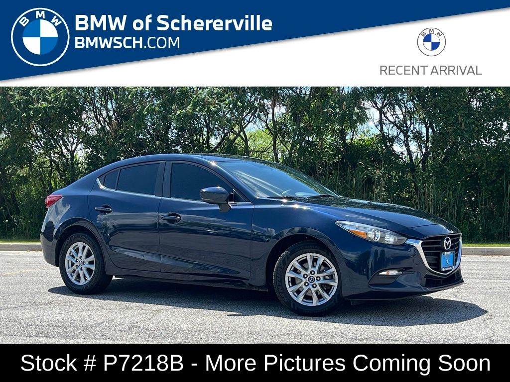 Deep Crystal Blue Mica 2017 Mazda MAZDA3 Sport Sedan Front-Wheel Drive 6-Speed Automatic