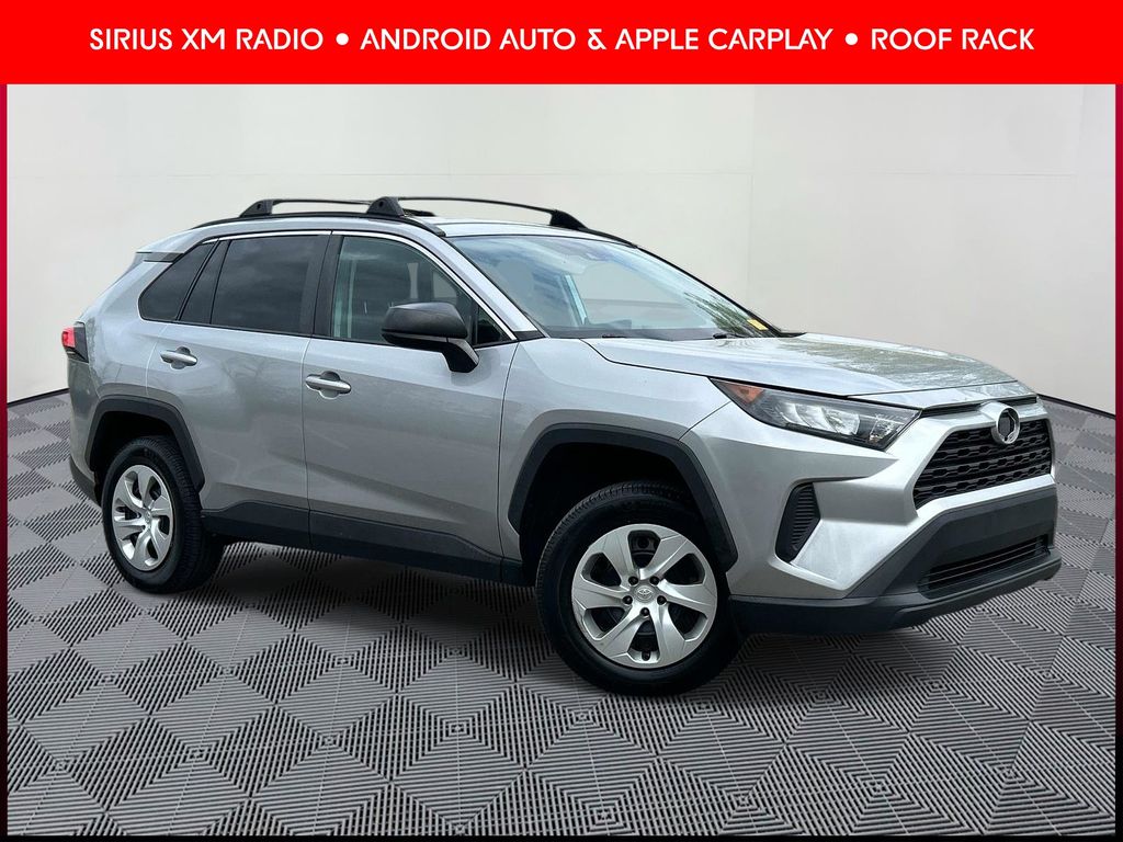 Silver Sky 2020 Toyota RAV4 LE AWD SUV / Crossover All-Wheel Drive 8-Speed Automatic