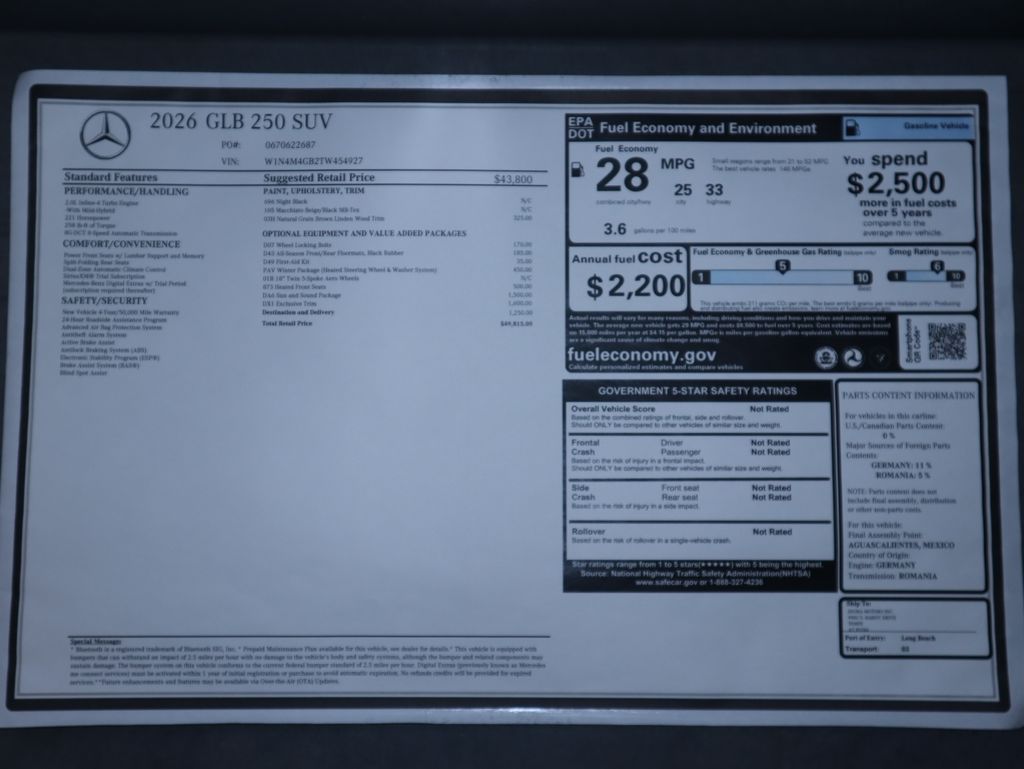 Thumbnail: 2026 Mercedes-Benz GLB - 9