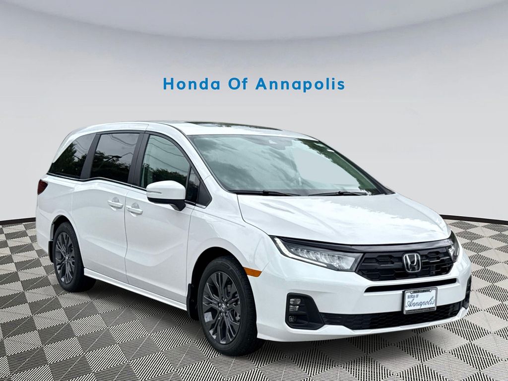 Platinum White Pearl 2026 Honda Odyssey Minivan Front-Wheel Drive Automatic