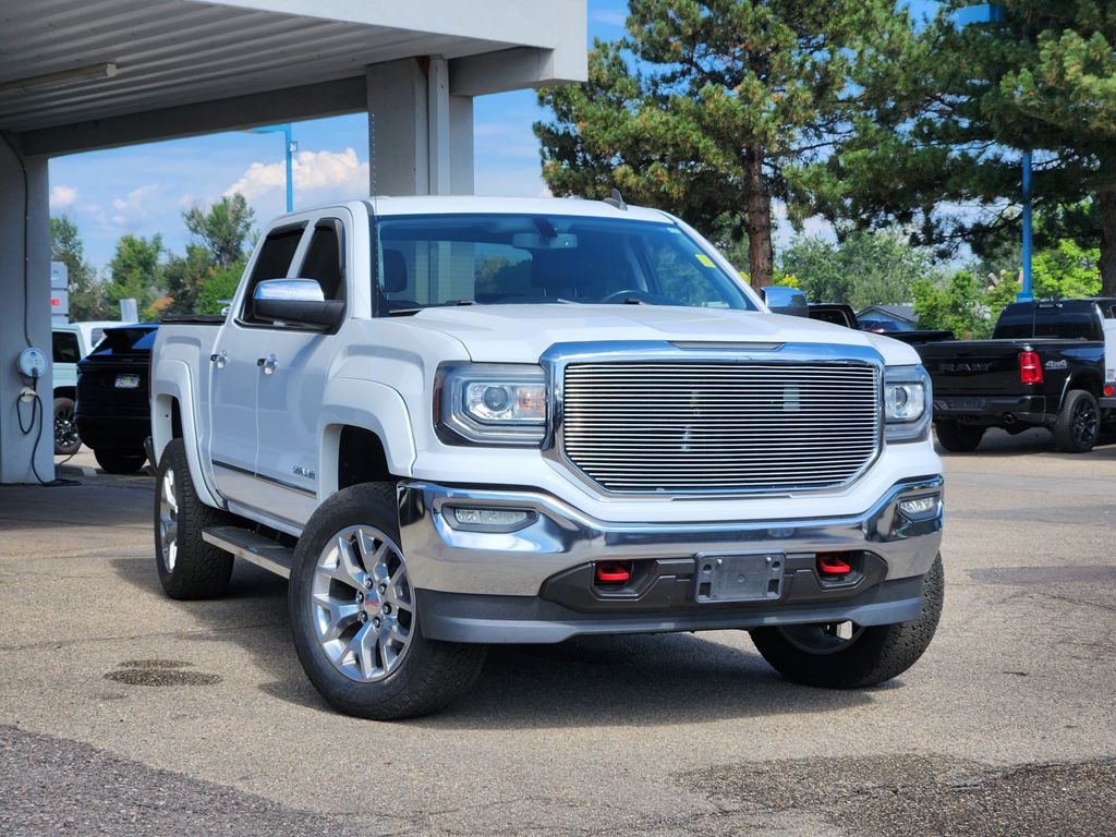 Summit White 2018 GMC Sierra 1500 Pickup Truck 4X2 6-Speed Automatic Overdrive