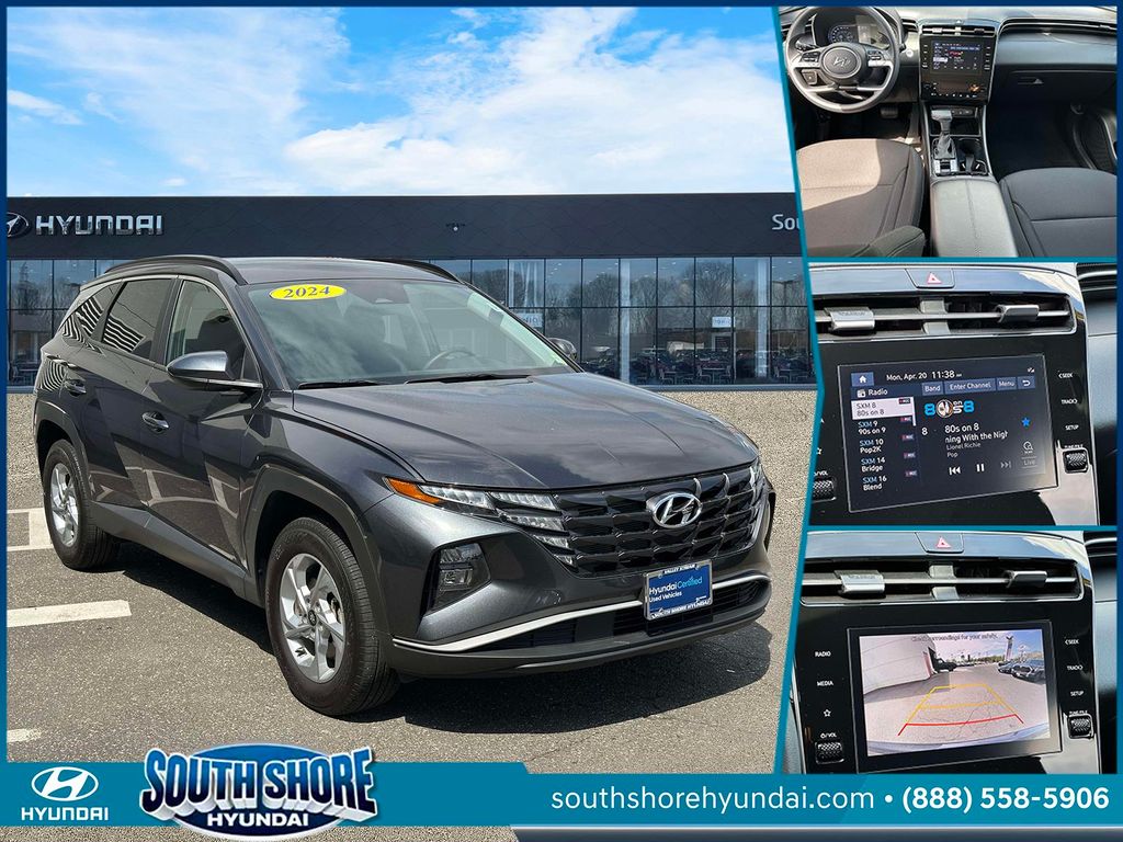 Dark Gray Metallic 2024 Hyundai Tucson SEL Fleet AWD SUV / Crossover All-Wheel Drive 8-Speed Automatic