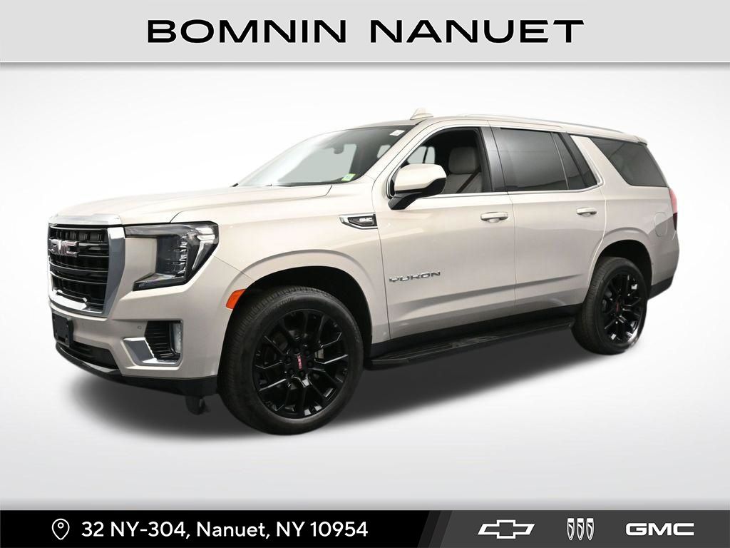 Brown (Pearl Beige Metallic) 2023 GMC Yukon SLE 4WD SUV / Crossover Four-Wheel Drive