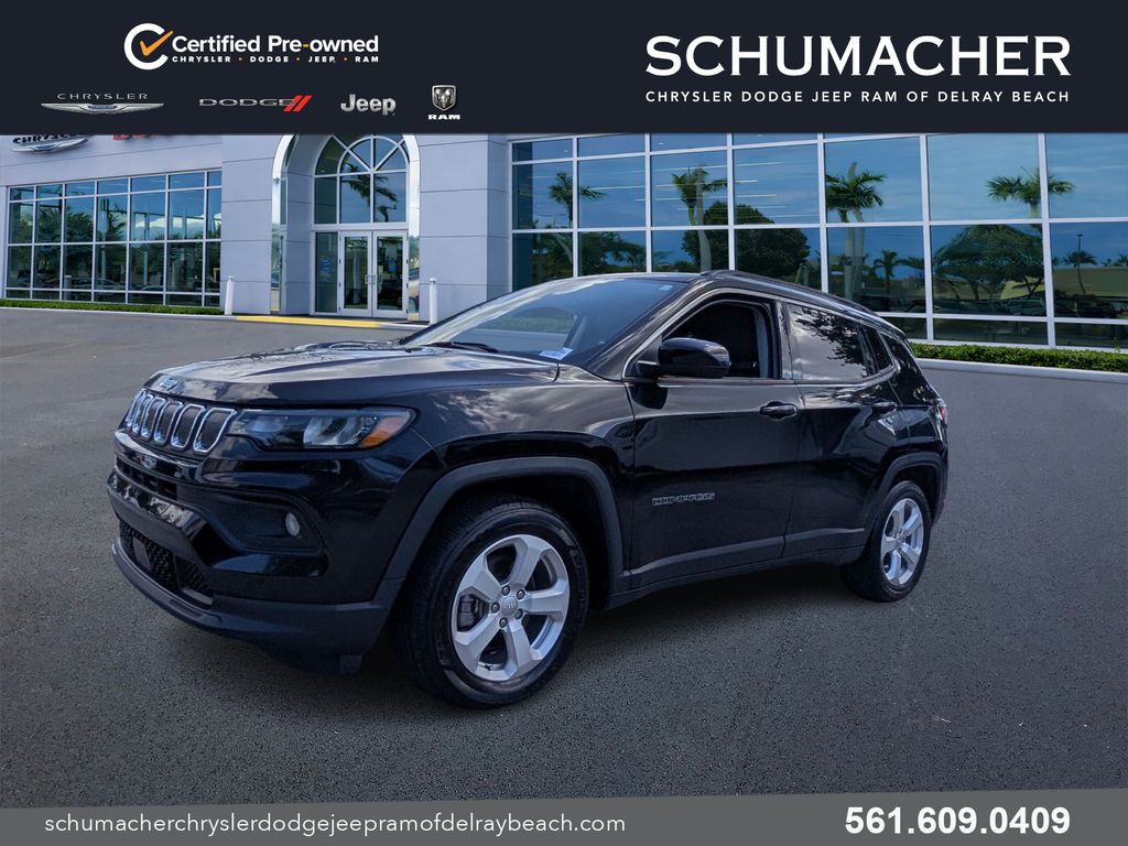 used 2022 Jeep Compass car, priced at $17,698