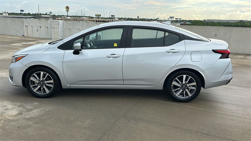2025 Nissan Versa 1.6 SV Silver at South Houston Nissan