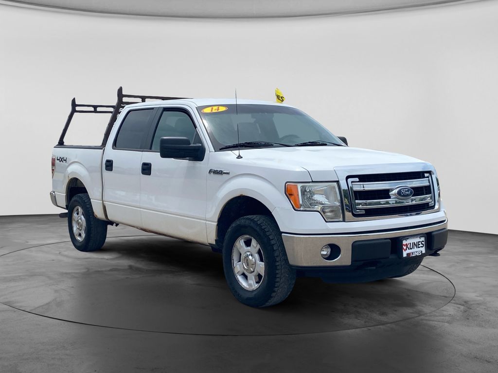 Oxford White 2014 Ford F-150 Pickup Truck Four-Wheel Drive 6-Speed Automatic