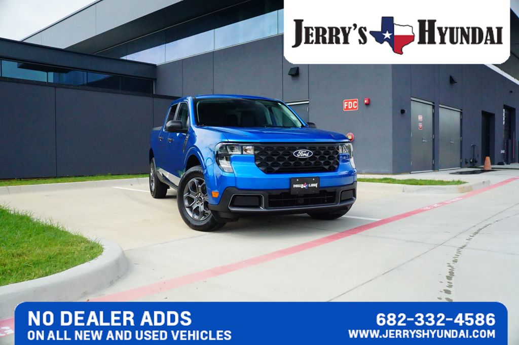 Velocity Blue 2025 Ford Maverick Pickup Truck Front-Wheel Drive Continuously Variable Transmission
