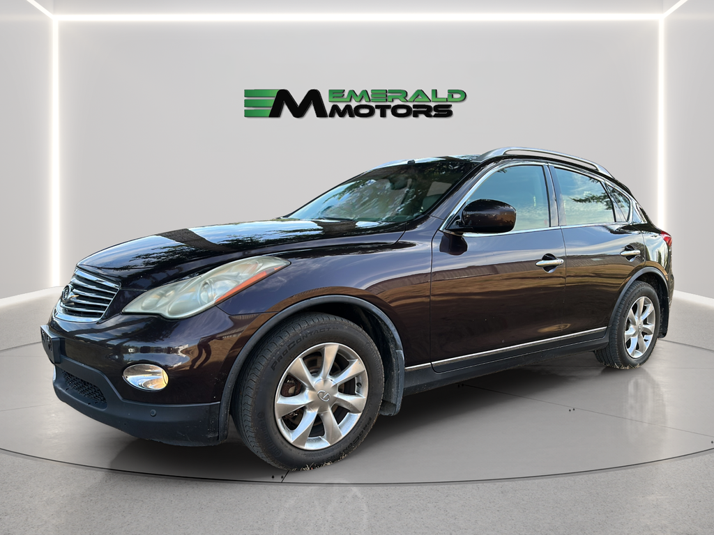 Dark Currant 2008 INFINITI EX35 SUV / Crossover All-Wheel Drive 5-Speed Automatic Overdrive