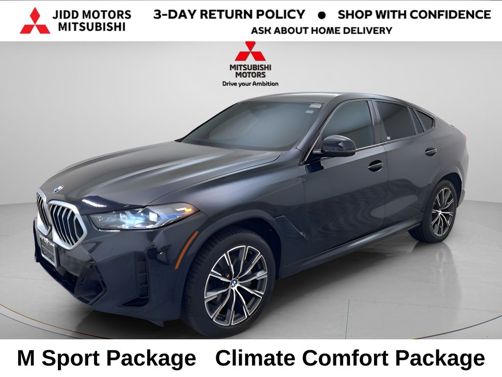 Carbon Black Metallic 2026 BMW X6 SUV / Crossover All-Wheel Drive 8-Speed Automatic
