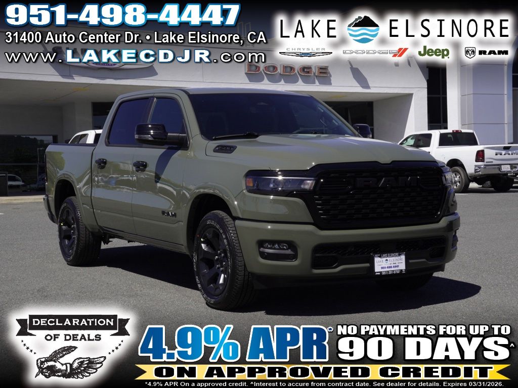 2026 RAM 1500 Big Horn Crew Cab RWD