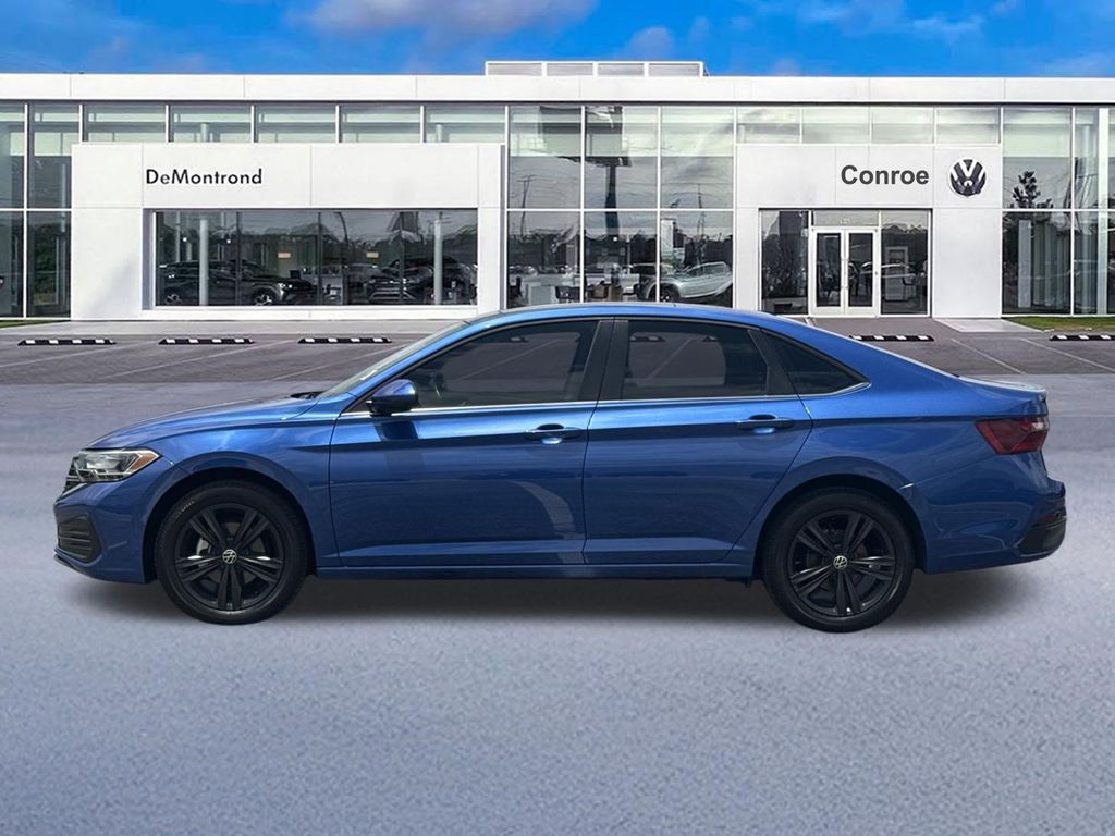 2023 Volkswagen Jetta 1.5T SE Blue at Shottenkirk Kia Fort Bend