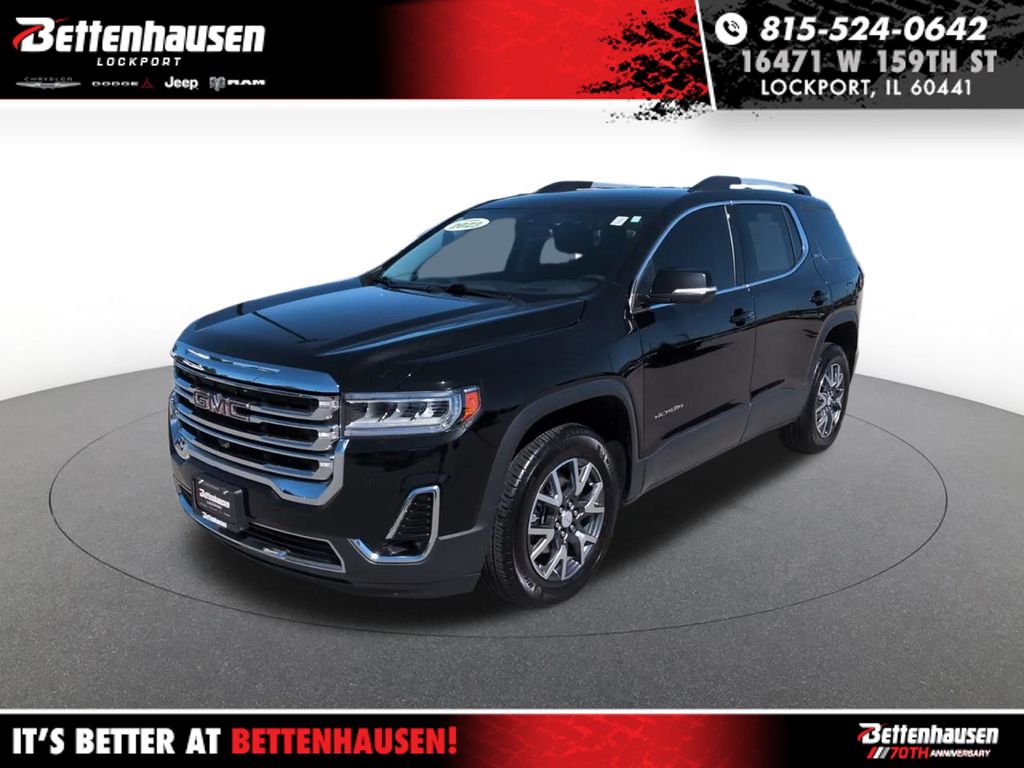 Black (Ebony Twilight Metallic) 2023 GMC Acadia SUV / Crossover Four-Wheel Drive 9-Speed Automatic