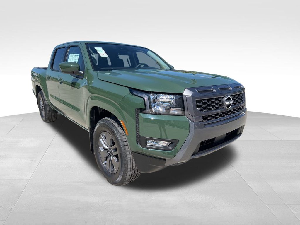 2025 Tactical Green Metallic Nissan Frontier SV RWD Truck