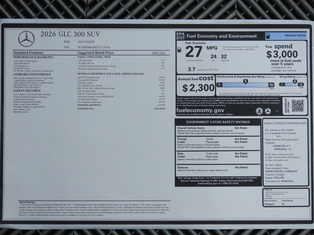 Thumbnail: 2026 Mercedes-Benz GLC - 9