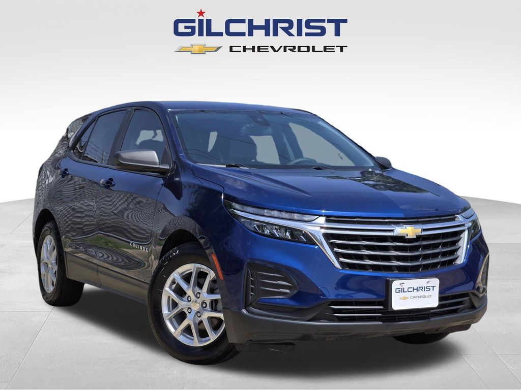Blue Glow Metallic 2022 Chevrolet Equinox SUV / Crossover Front-Wheel Drive 6-Speed Automatic Overdrive