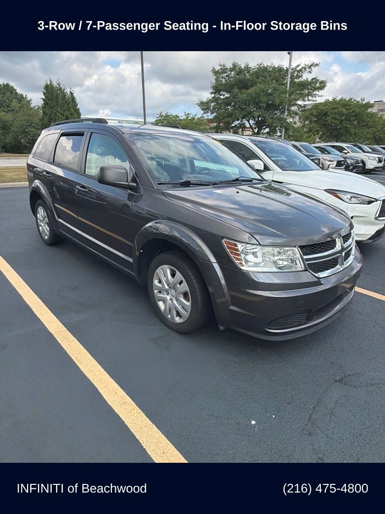 Crystal Metallic 2016 Dodge Journey SUV / Crossover Front-Wheel Drive 4-Speed Automatic