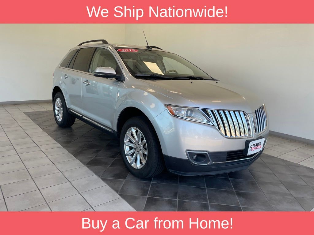 Ingot Silver Metallic 2013 Lincoln MKX SUV / Crossover Front-Wheel Drive 6-Speed Automatic