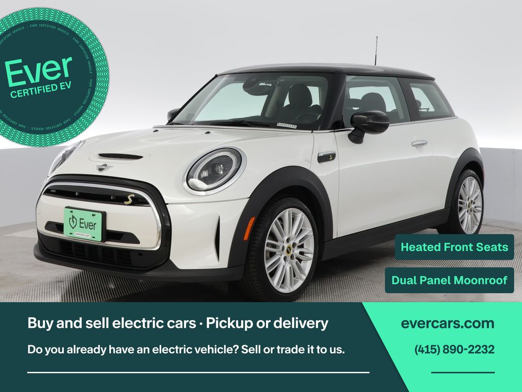 White Metallic 2024 MINI Cooper Hatchback 1-Speed Automatic