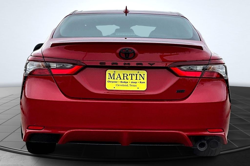 2023 Toyota Camry SE Red at Don McGill Toyota