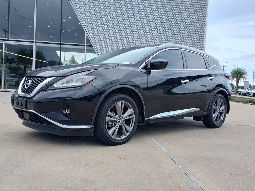 Gray (Magnetic Black Pearl) 2021 Nissan Murano SUV / Crossover Front-Wheel Drive Continuously Variable Transmission