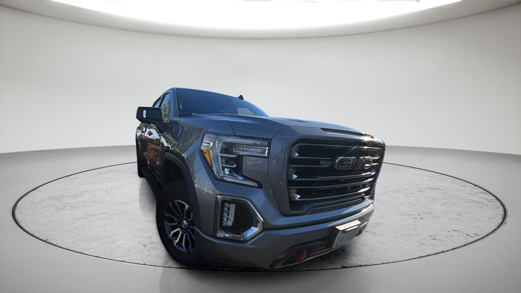 Gray (Satin Steel Metallic) 2019 GMC Sierra 1500 Pickup Truck Four-Wheel Drive 8-Speed Automatic
