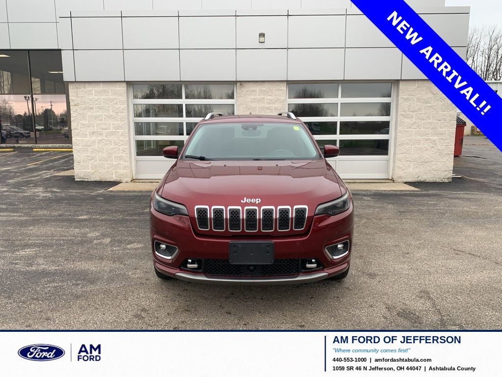 Velvet Red Pearlcoat 2019 Jeep Cherokee Overland 4WD SUV / Crossover Four-Wheel Drive 9-Speed Automatic