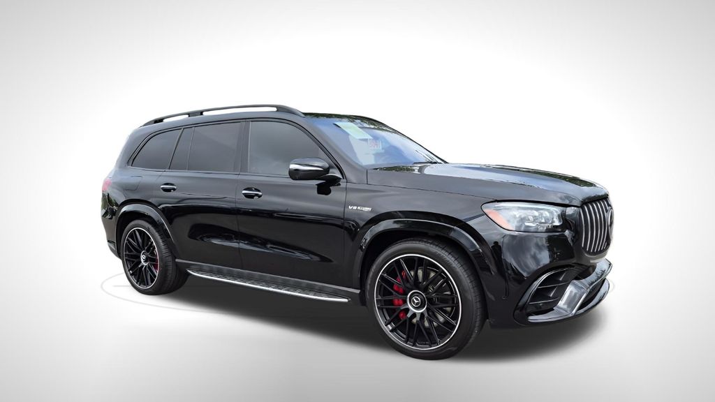 Black 2024 Mercedes-Benz GLS AMG GLS 63 4MATIC SUV / Crossover All-Wheel Drive 9-Speed Automatic