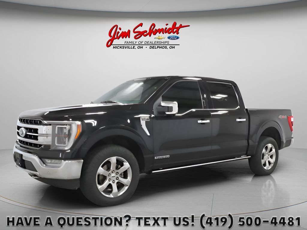 Agate Black Metallic 2023 Ford F-150 Pickup Truck Four-Wheel Drive Automatic