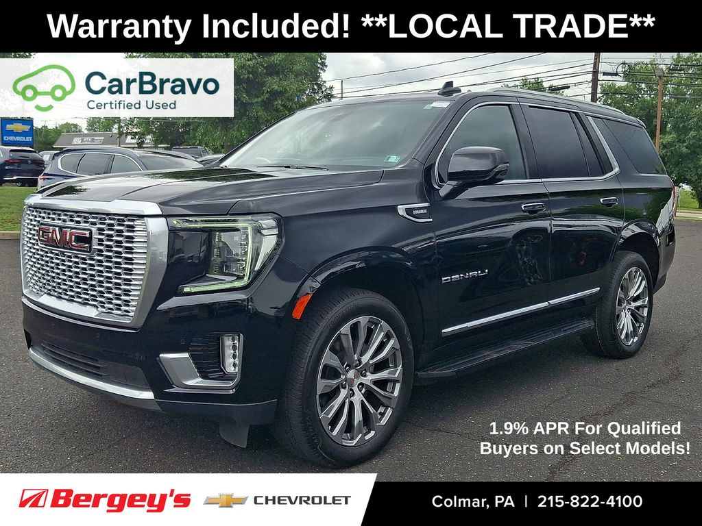Onyx Black 2023 GMC Yukon SUV / Crossover Four-Wheel Drive 