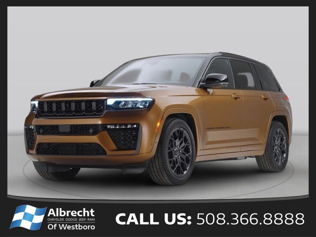 Bright White Clearcoat 2026 Jeep Grand Cherokee SUV / Crossover Four-Wheel Drive 8-Speed Automatic