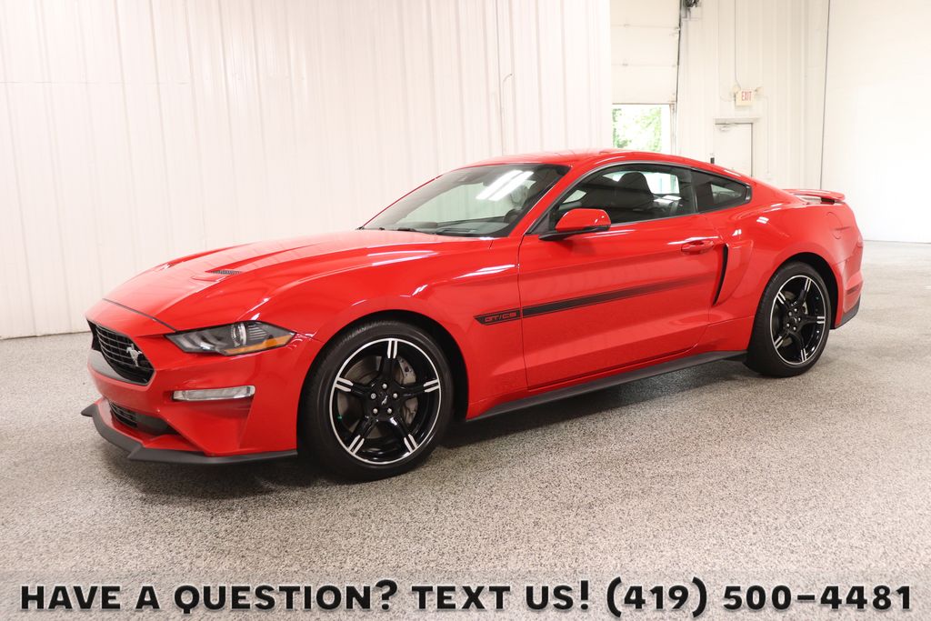 Race Red 2019 Ford Mustang Coupe Rear-Wheel Drive Automatic