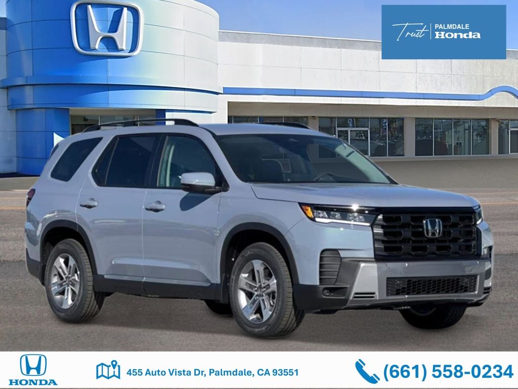 Sonic Gray Pearl 2026 Honda Pilot EX-L FWD SUV / Crossover Front-Wheel Drive Automatic